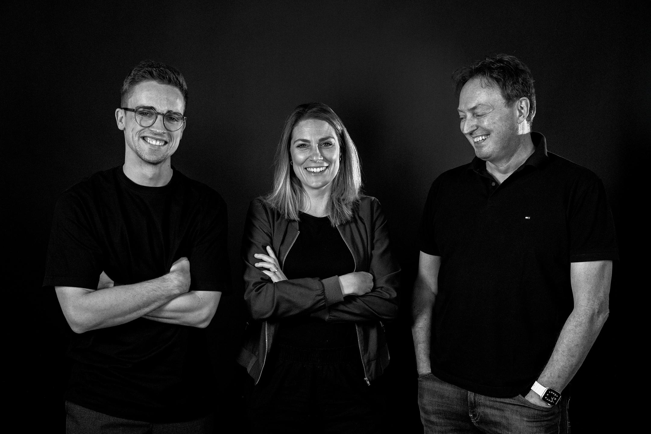 Die campra Redaktion: Jan Geißler, Julia Bayer und Michael Thiem (von links)