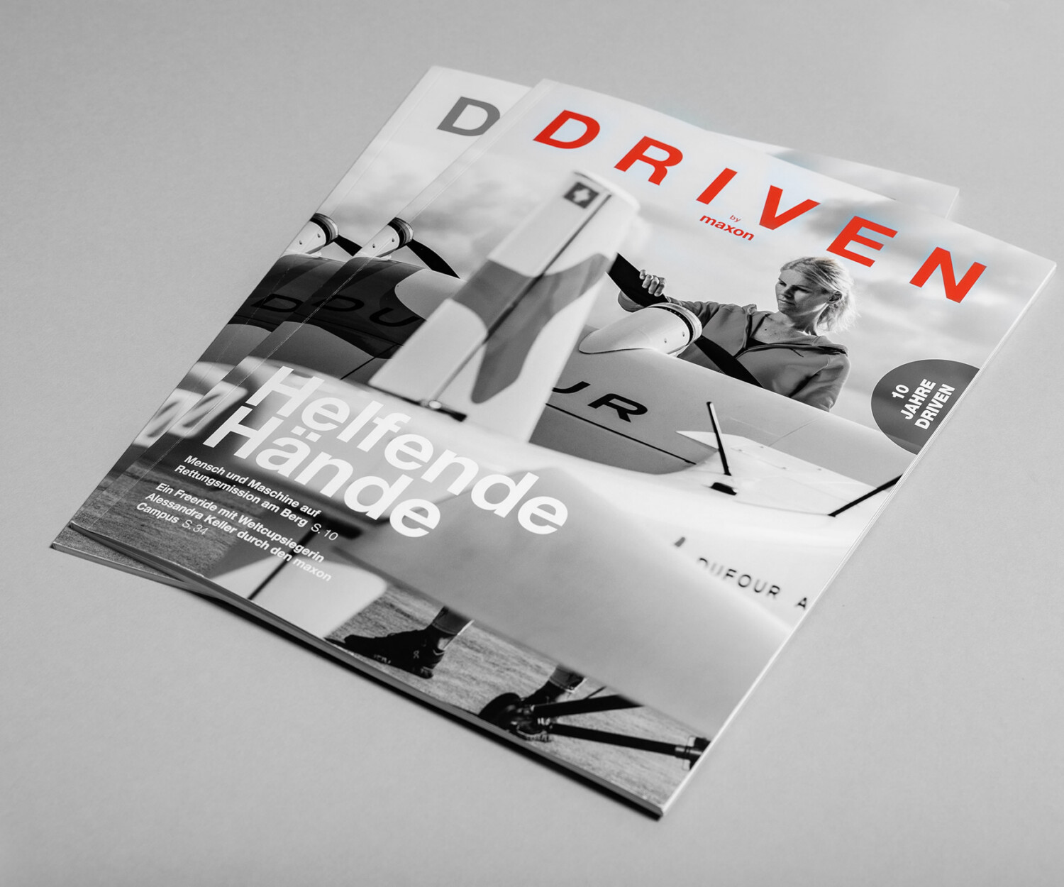 Portfolio Maxon Kundenmagazin driven